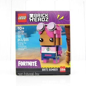 New LEGO Fortnite BrickHeadz Brite Bomber 40728 (151 Pieces) Building Set Sealed